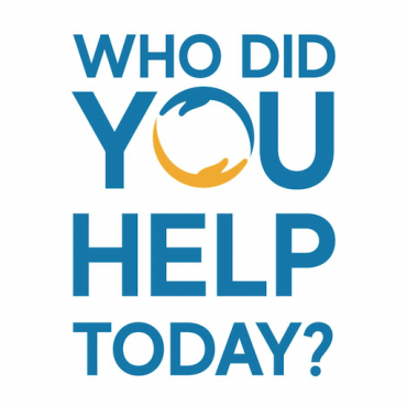 who did you help today logo