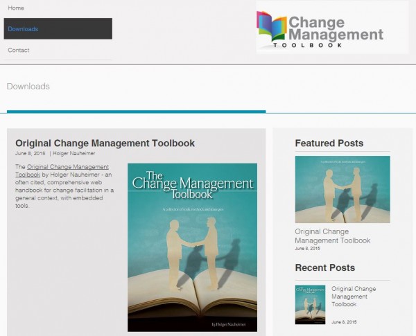 Change Management toolbook
